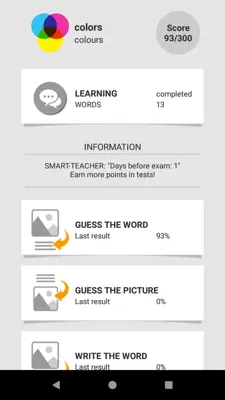 Learn US English words with Smart-Teacher android App screenshot 5